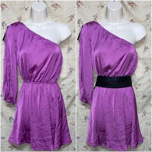 Cotton On Purple One Shoulder Dress